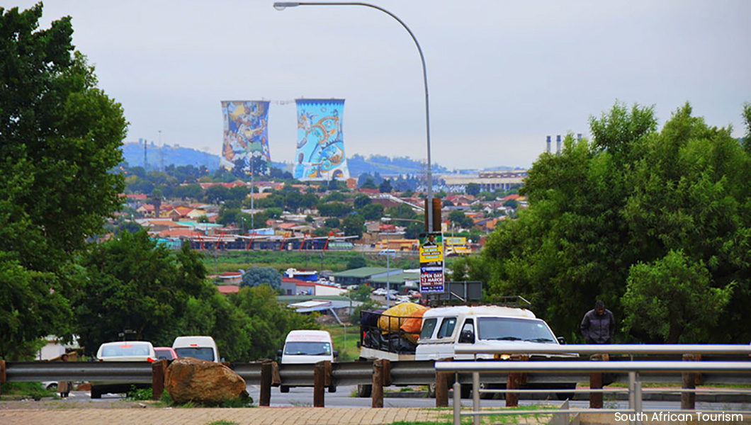 Soweto Township in South Africa