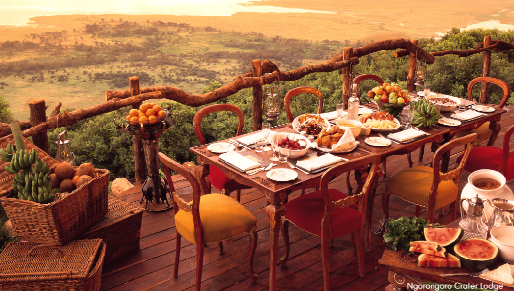 Ngorongoro Crater Breakfast