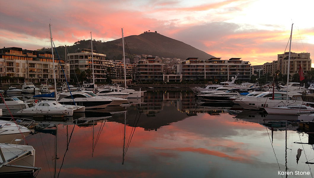 Sunset in Cape Town