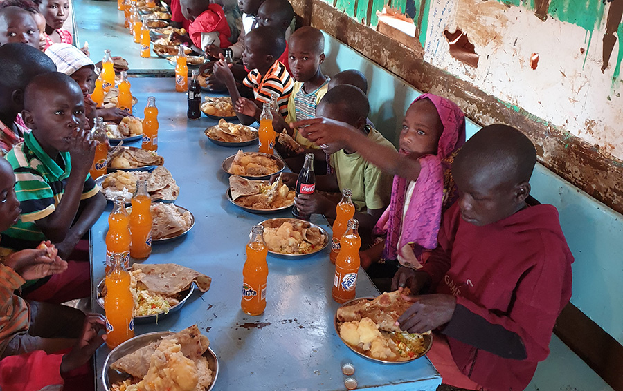 Hungry Children in Africa