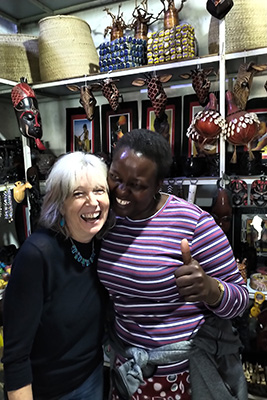 Maasai Market with Agnes