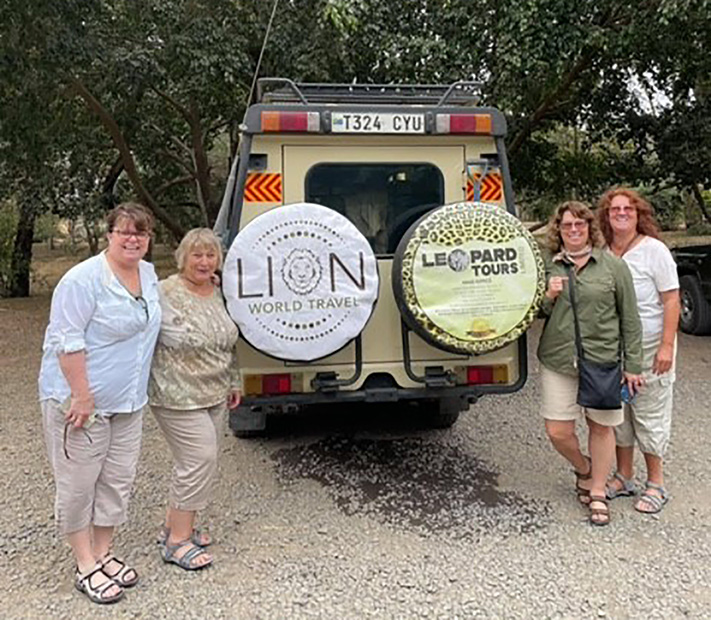 Sharon and Friends in Tanzania