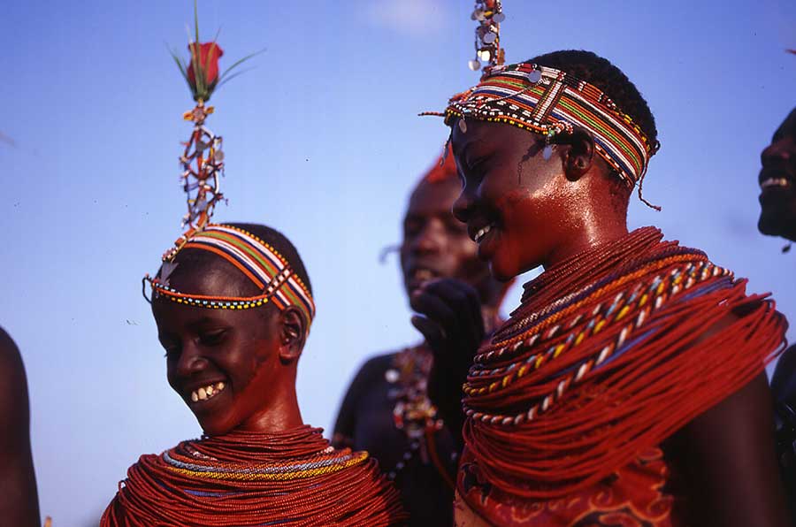 Smiling Maasai
