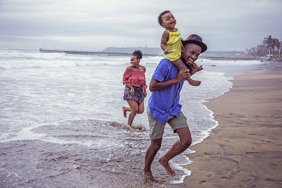 Family in Durban