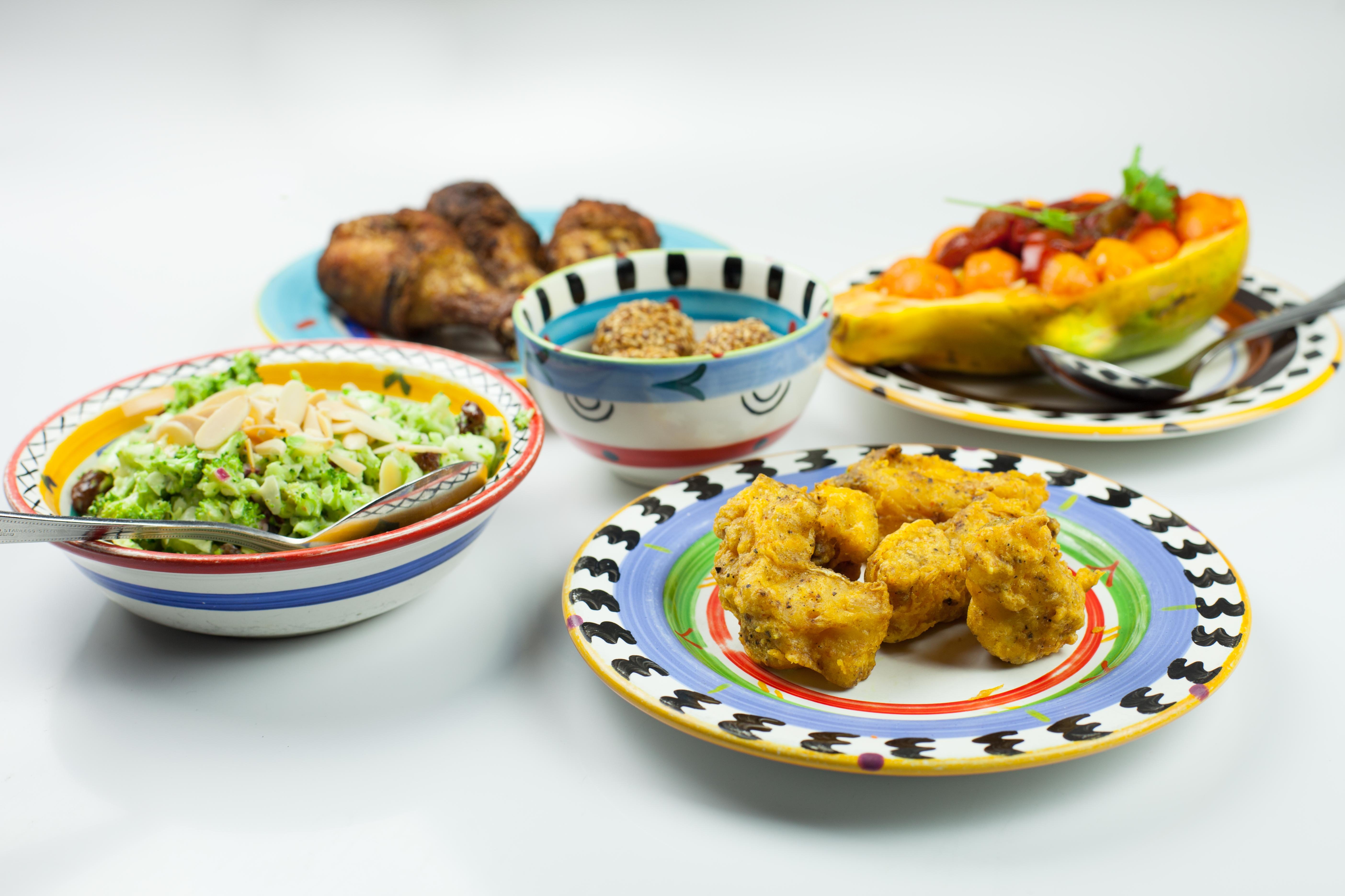 Food at The Africa Cafe