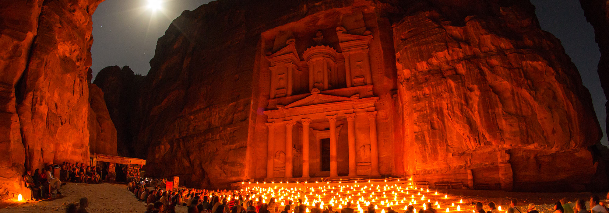 Petra by candlelight