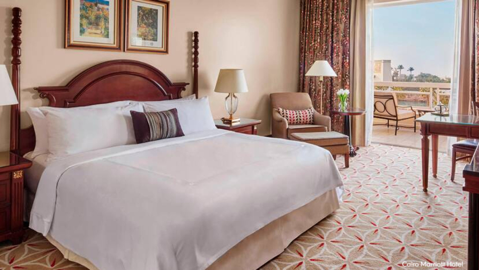 Cairo Marriott hotel in Egypt.