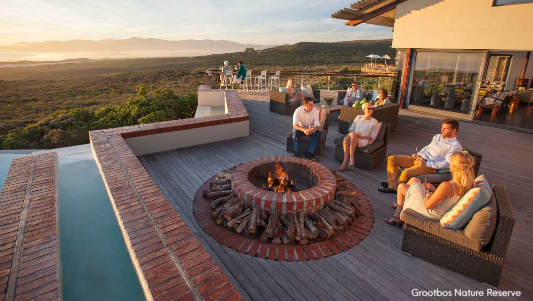 Champagne Deck at Grootbos