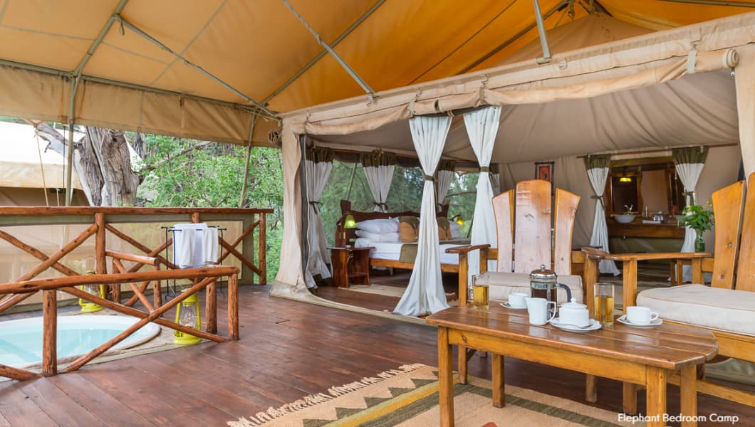 Elephant Bedroom Camp - Luxury Tent