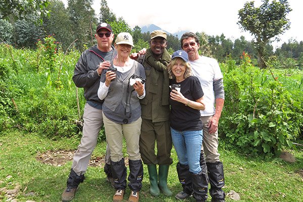 Gorilla trekking crew