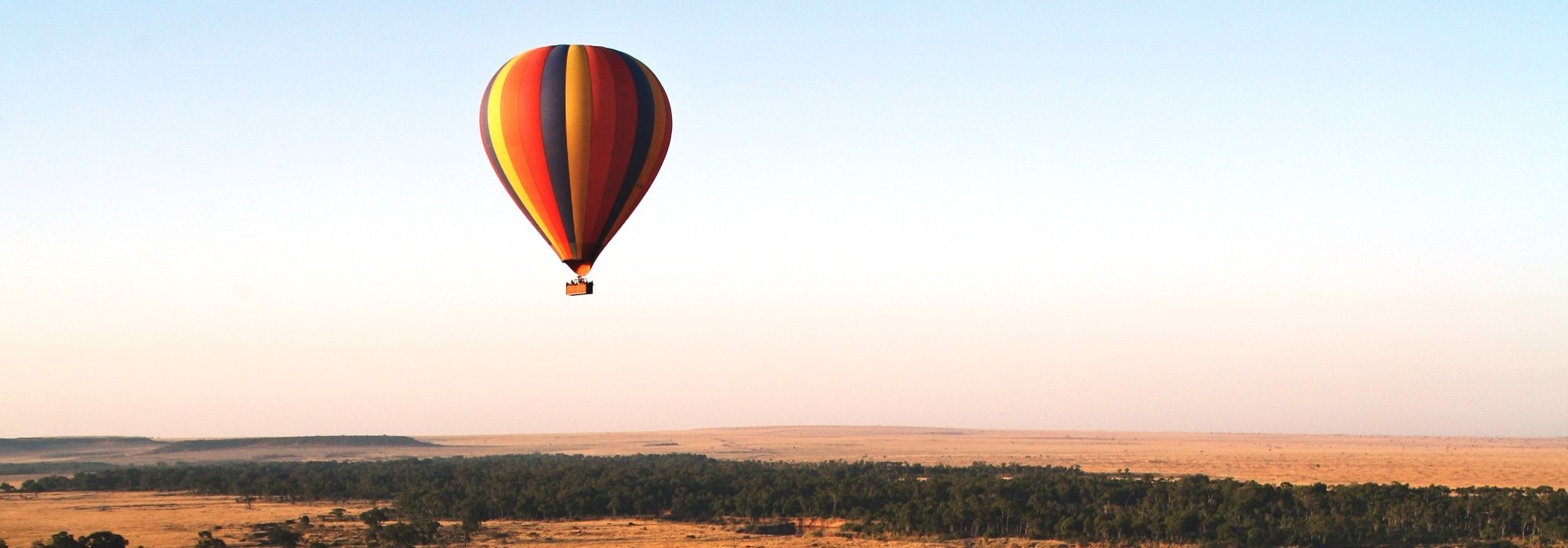 Hot air balloon safari