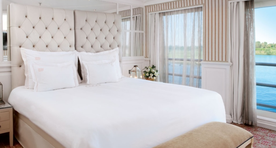 Suite at the River Tosca in Egypt.