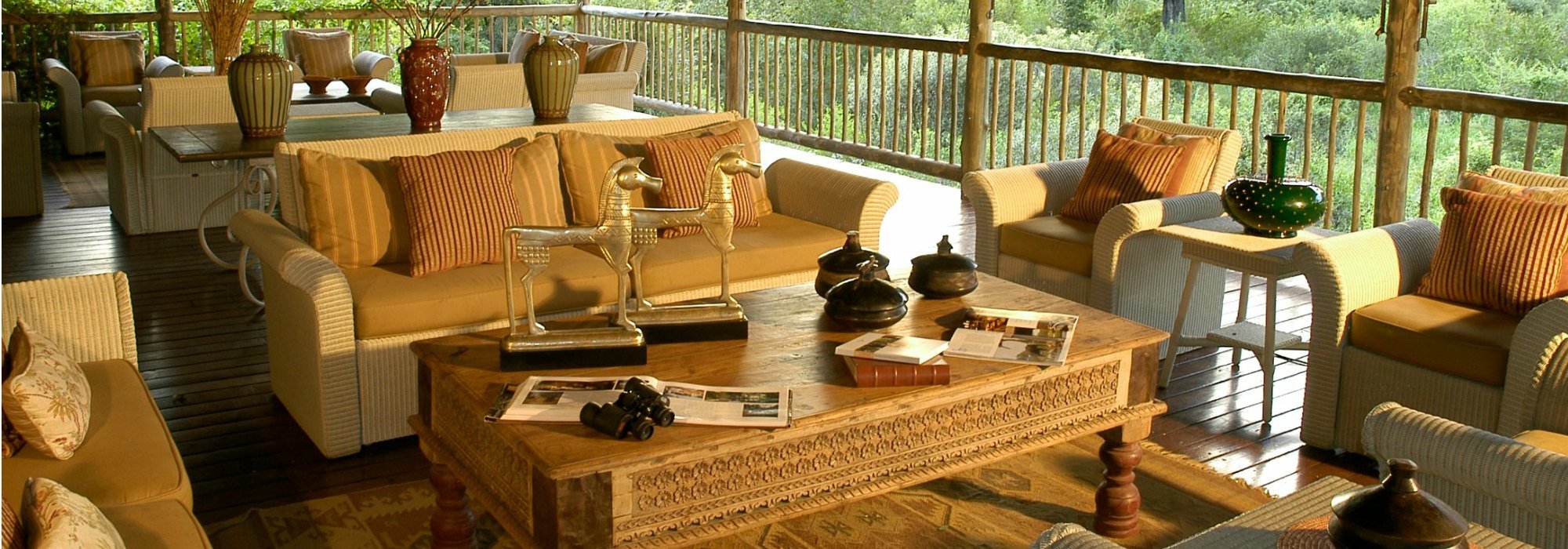 Sabi Sabi Bush Lodge Deck