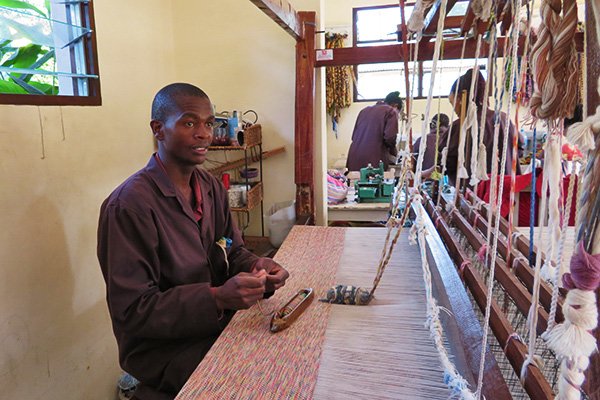 Shanga weaver