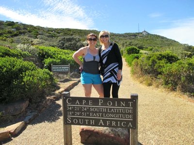 Clients at Cape Point, South Africa