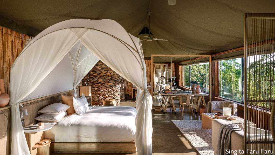 Suite at Singita Faru Faru