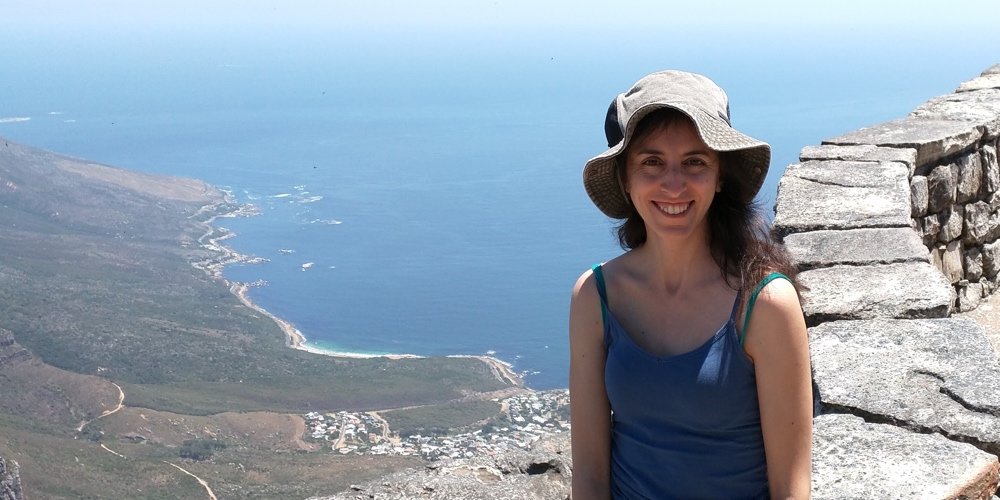 Erin on Table Mountain