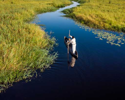 Mokoro Experience in Botswana