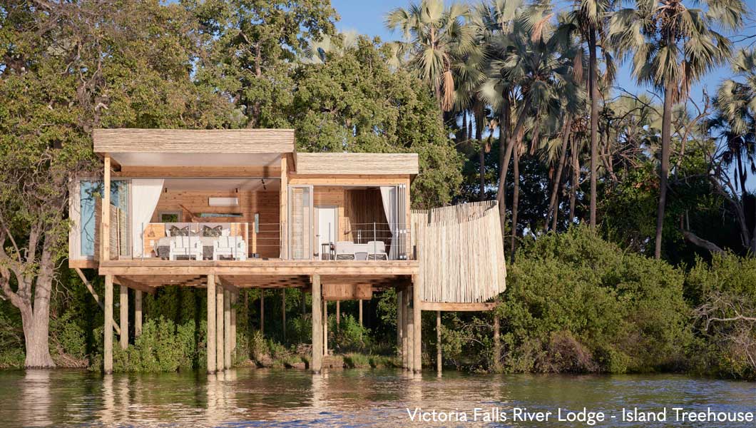 Victoria Falls Island Tree house Suite