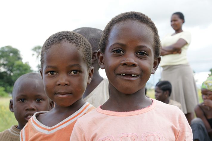 smiling african child