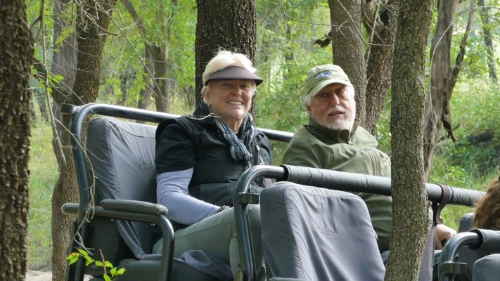 Jayne and Robert at Lion Sands