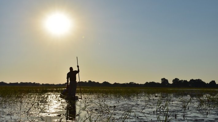 Mokoro in Botswana