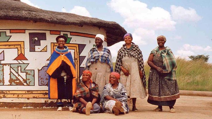 Ndebele Women in South Africa
