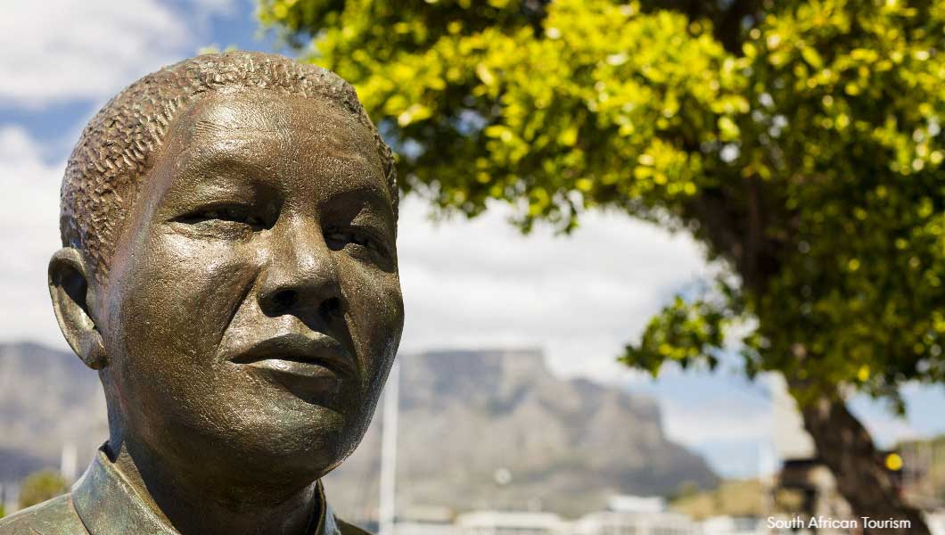 Nelson Mandela Statue in Cape Town