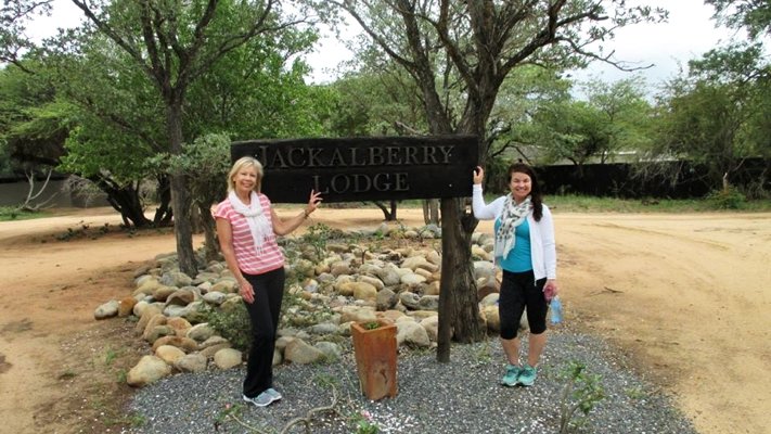 Sheila and Amanda Becker at Jackalberry Lodge