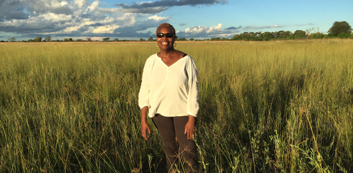 Barbara Peterson in Africa