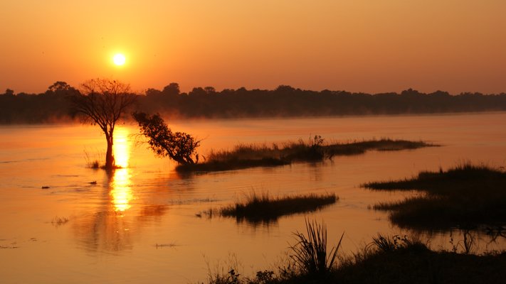 A Sunset in Botswana