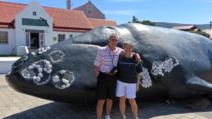 Frank and Gail Sakata in South Africa