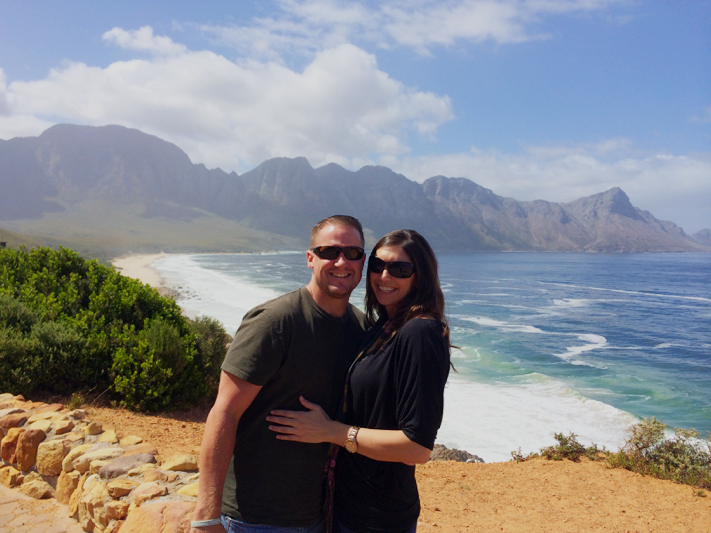 Matthew and Jennifer in Cape Town, South Africa