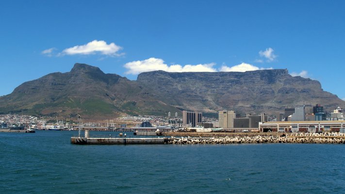 Table Mountain in Cape Town, South Africa