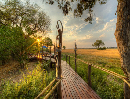 Kadizora Safari Lodge main area view.