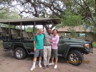 The Rastellis on Safari