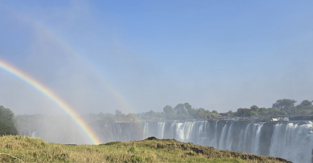 Safari Specialist, Jean, on top of Table Mountain of Cape Town, South Africa.