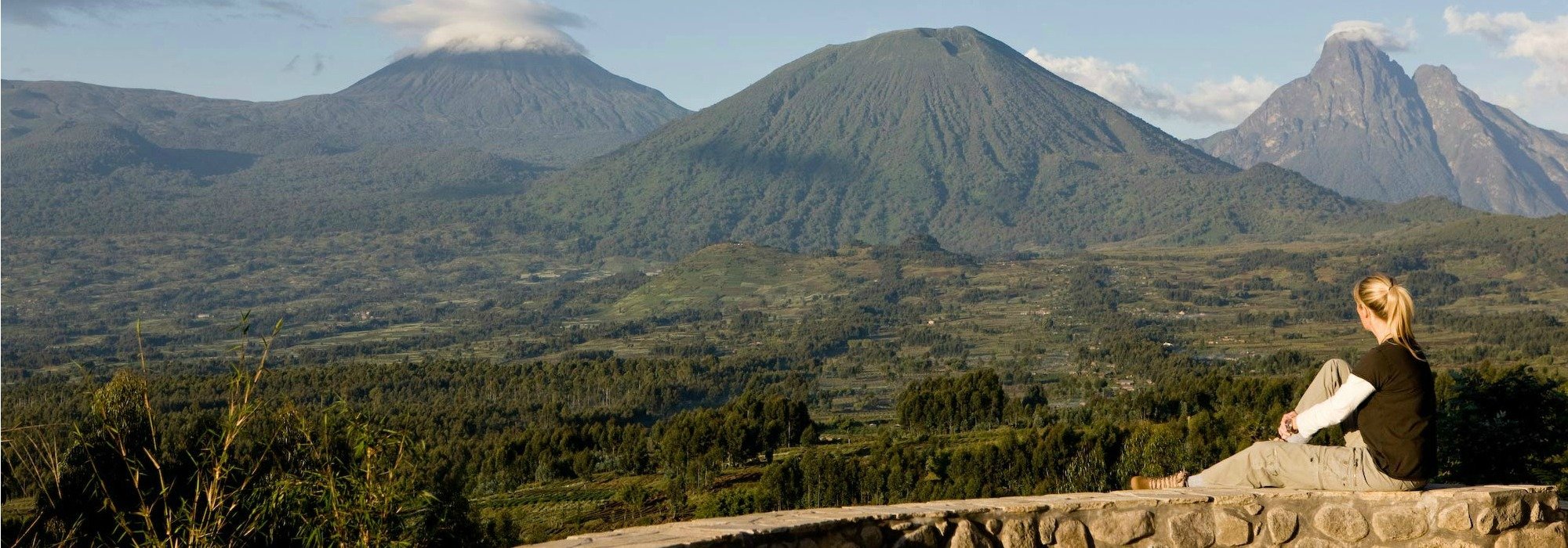 Sabyinyo Silverback Lodge views