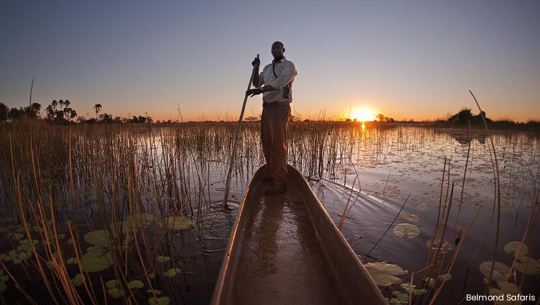 Mokoro in the Okavango