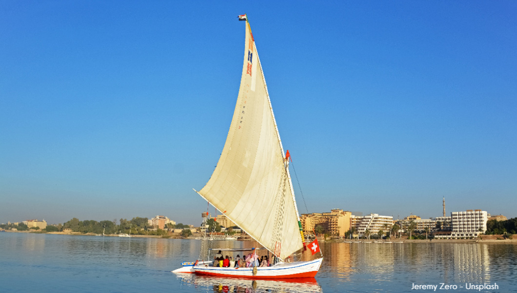 Felucca on the Nile River
