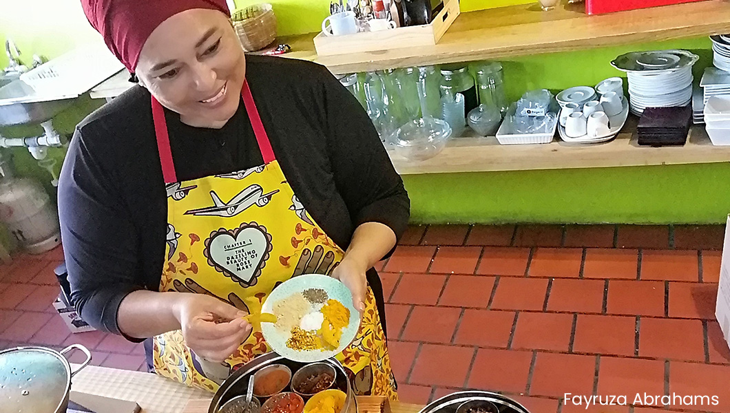 Fayruza Abrahams - Cape Malay Cooking Experience